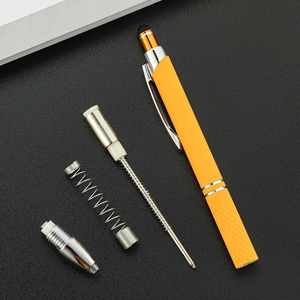 Promotional New Rubber Aluminium Metal Ballpoint <b>Pen</b> With Tip LED Light Customized Printed Logo for Stylus Screen Mobile Phone - Product Image 4