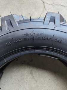 Vente en gros de nouveaux pneus de moto sans chambre à air de haute qualité pour tricycles agricoles, tricycles à trois roues, 4.50-12 - Product Image 2