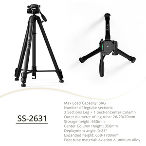 Telefon için 360 işık telefon standı <span class=keywords><strong>Dslr</strong></span> <span class=keywords><strong>Tripod</strong></span> profesyonel havai <span class=keywords><strong>Tripod</strong></span> <span class=keywords><strong>Tripod</strong></span> - Product Image 5