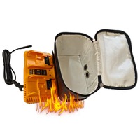 Sac de stockage de batterie antidéflagrant ignifuge charge sûre étui de transport de batterie Lipo sac ignifuge