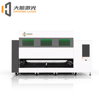 Découpeuse laser à fibre certifiée CE 1,5-6 kW pour tôles d'acier inoxydable, refroidie par eau, 3 axes, servomoteur CNC, haute vitesse AI/PLT
