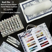 Nouveau kit de vernis à ongles gel UV de créateur, 92 couleurs, 15 ml/flacon, DIY personnalisé, usage professionnel, marque YOUSE, vente en gros d'usine