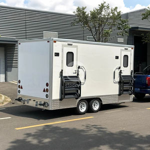 <span class=keywords><strong>Alquiler</strong></span> de baños portátiles de lujo Remolque de inodoro de estructura de acero móvil con interior de lujo hecho de material de panel sándwich - Product Image 2