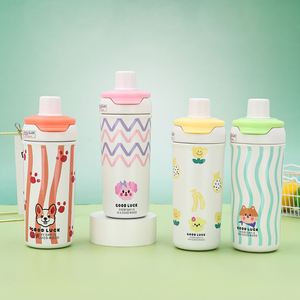 Customized New 316 Stainless Steel Insulated Cup with Cute Straw Cup - Product Image 1