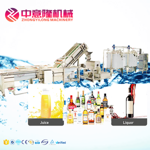 Ligne complète <span class=keywords><strong>de</strong></span> production <span class=keywords><strong>de</strong></span> <span class=keywords><strong>cidre</strong></span>, jus <span class=keywords><strong>de</strong></span> fruit, vinaigre, vin rouge, machine <span class=keywords><strong>de</strong></span> remplissage, installation d'embouteillage entièrement automatique - Product Image 1