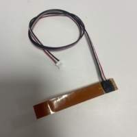Capteur de niveau de liquide capacitif sans contact FPC ultra-fin et flexible 5-24V NPN PNP pour réservoirs/tuyaux courbes irréguliers, montage adhésif
