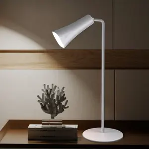 USB Rechargeable Modern Study Table Lamp Flashlight Wall Mount Clip-on Standing Bedside Table Lamps Touch Lamps