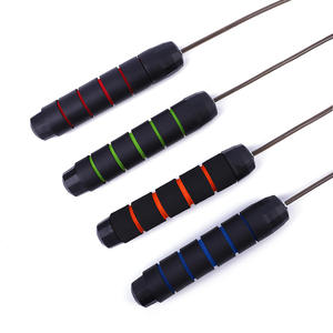 CZFIT Professional <b>Weight</b> Skip Rope Adjustable Length Durable Portable Tangle-<b>Free</b> Home Use Unisex Slim Wire Foam - Product Image 1