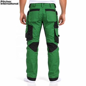 Pantalons réfléchissants en gros avec poches cargo et panneaux haute visibilité pour l'équipement de travail routier - Product Image 3