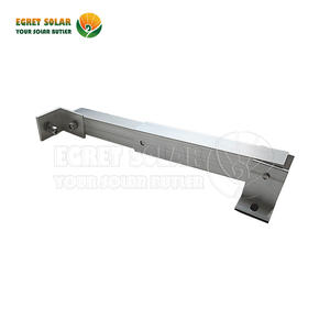 Supports solaires pour panneaux de balcon, <span class=keywords><strong>toit</strong></span> plat (15-60 ° Support central de balcon à angle réglable pour <span class=keywords><strong>toit</strong></span> plat et mur - Product Image 2