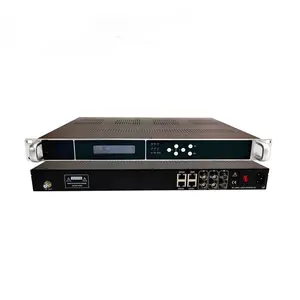 low cost 16 DVB-T, ATSC, ISDB T Optional clear Qam Modulator 16 DVB-C RF output