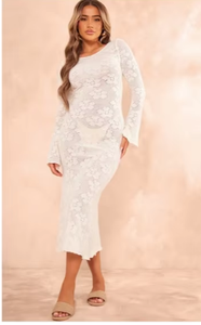 ชุดเดรสผ้าฝ้ายผู้หญิงแบรนด์ต่างๆ ของใหม่ รุ่นผู้ใหญ่ ขายส่งยกกระสอบ สต็อกเสื้อผ้า - Product Image 4