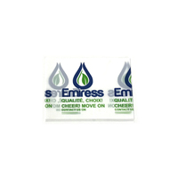 Etiqueta Termoencogible de PVC con Logotipo Personalizado para Tapas de Botellas de 5 Galones, Bandas Termoencogibles para Sellado de Botellas de Agua