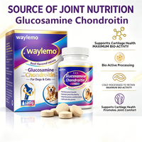 Waylemo Glukozamin Kondroitin Evcil Hayvan Eklem Desteği Köpekler ve Kediler için Kalça Desteği Sığır Eti Aromalı Günlük Vitaminler OEM