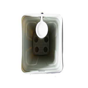 Réservoir de sel fondu Extrepure 70L à couvercle manuel, fourni directement par l'usine, pour équipement de traitement de l'eau - Product Image 4