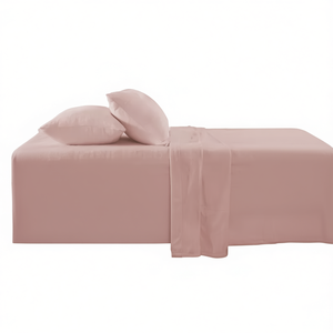 Ensemble de draps Andes Sweet Pink, drap-housse double en polaire, taille matrimoniale, literie pour la maison - Product Image 1