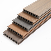 Nuevo Diseño, Directo de Fábrica, Tarima de WPC Coextruida Impermeable, Resistente y Duradera para Exteriores, Ideal para Jardines Modernos