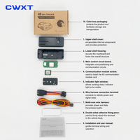 Traceur GPS 4G pour voiture, dispositif de suivi par satellite antivol J16