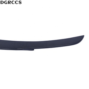 Aileron arrière en fibre de carbone DGRCCS pour berline E-Class W213 4 portes, modèle 2016-2023, pare-chocs arrière poli - Product Image 4
