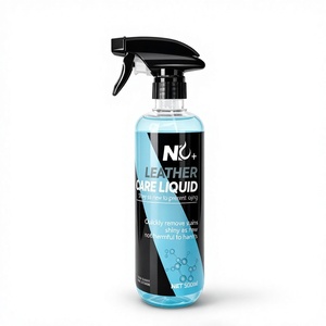 Limpiador y Acondicionador de Cuero para Autos, Kit de Cuidado Interior Multiusos, pH Neutro, Sin Residuos, Bajo Olor, Líquido Concentrado Sin Enjuague - Product Image 1