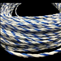 Fil de clôture électrique 2,0 mm 500 m, fil polyvalent torsadé en acier inoxydable