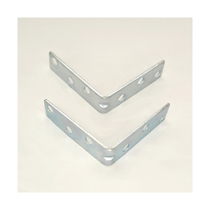 Support d'angle en fer galvanisé en L personnalisable, très vendu, support triangulaire à 90 degrés pour petites charges, code inclus - Product Image 2