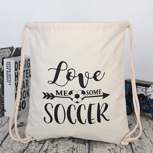Nouveau sac à dos en toile de coton recyclé personnalisé avec cordon de serrage, sac à dos de sport, sac à cordon, sac à dos scolaire - Product Image 2