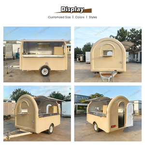 JINLIJING Carro De Comida Movil <strong>Fast</strong> <strong>Food</strong> Truck Baking Equipment Mobile Ice Cream Cart Street <strong>Food</strong> Trailer With USA Standard - Product Image 2