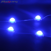 Luz LED de Píxeles Redonda Navideña Permanente de 30 mm RGB RGBW UCS1903 UCS2904, Fuente de Luz Puntual LED de Píxeles para Exteriores Resistente al Agua