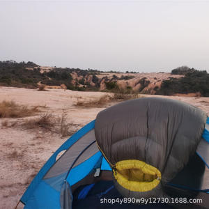 Saco de dormir Woqi Mummy Down de 215 cm (85 pulgadas), ultraligero y cálido para acampar al aire libre para adultos - Product Image 2