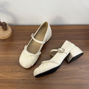 <span class=keywords><strong>Scarpe</strong></span> Mary Jane Antiscivolo da <span class=keywords><strong>Donna</strong></span> Stile Francese, Nuova Collezione Estiva Autunnale, Etichetta Privata OEM Personalizzata, Vendita all'Ingrosso - Product Image 2