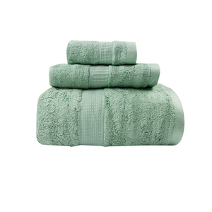 Colorido suave cómodo de fibra de bambú de lujo Toalla de baño conjuntos - Product Image 5