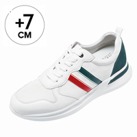 Chaussures décontractées pour hommes, rehaussantes de 7 cm, antidérapantes, style running, vente en gros d'usine