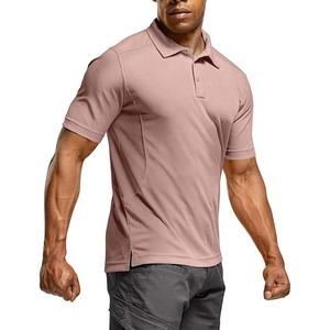 Camisa de Golf de Punto Sólido con Logotipo Personalizado OEM/ODM, 100% Algodón, de Lujo, Alta Calidad, Elástica, de Seda de Leche, con Estampado Vintage para Hombre - Product Image 4