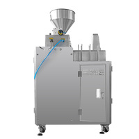Seitlich berührbare Touchscreen-Verpackungsmaschine für vorgefertigte Beutel, 25 Beutel pro Minute, für Chiliöl- und Tomatenmark-Verpackung