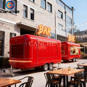 Machine à crème glacée mobile, machines à en-cas personnalisées, acier inoxydable, restauration rapide, flux d'air, camion de nourriture - Product Image 4