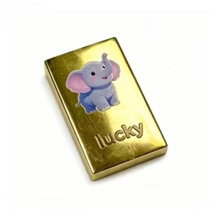 Barra Plana de Latón Pulido Personalizable con Diseño Grabado, <span class=keywords><strong>Ideal</strong></span> para Colecciones de Arte y Decoración Personalizada - Product Image 3