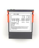 Régulateur de température numérique Vsec Thermostat 12V 24V 220V Matériau ABS STC1000 Chauffage Refroidissement Contrôle de la température OEM