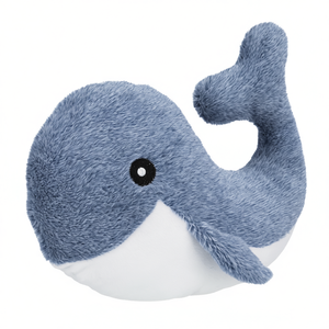 Juguete de Peluche de Ballena Nórdica de 10 Pulgadas, Juguete Suave con Sonido para Mascotas - Product Image 2