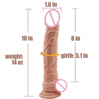 Gode Long réaliste d'imitation de pénis de vaisseau sanguin pour femme Masturbation porter jouets adultes bite en caoutchouc