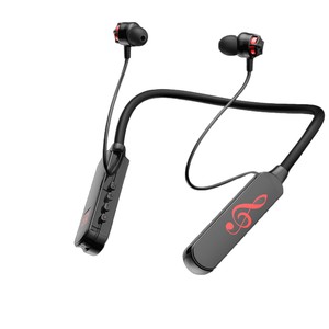 Auriculares inalámbricos Bluetooth con banda para el cuello, cancelación activa de ruido, diseño exclusivo, auriculares deportivos para correr y gimnasio - Product Image 2