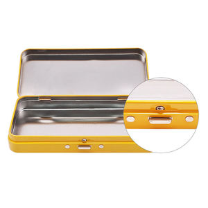 Hottest Rectangular Square Koala Child Resistant Cr Tin Can <b>Box</b> for Safe Storage Custom Logo Child Resistant Metal Tin <b>Box</b> - Product Image 1