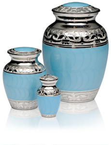 Urnes funéraires tendances Urne funéraire en métal pour garder les cendres humaines Fournisseur funéraire Urne funéraire en gros nouvellement conçue - Product Image 6