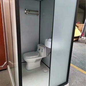 Moderno prefabbricato wc <span class=keywords><strong>doccia</strong></span> per camere d'albergo rettangolo scorrevole prefabbricato contenitore casa in alluminio bagno - Product Image 5