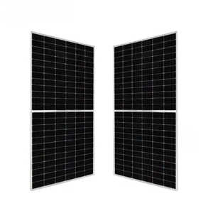 Nuevo Módulo Solar Bifacial Mono PERC HBC de Doble Cristal de 555-580W, 1500V, MBB, Silicio Monocristalino Tipo N, Media Celda, BIPV, PV, HJT - Product Image 2