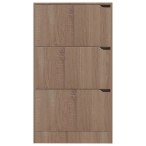 Mueble Zapatero Moderno de <span class=keywords><strong>MDF</strong></span> con 3 Cajones y Puertas Abatibles Extensibles, Ahorra Espacio para Apartamentos, Hogares y Salas de Estar - Product Image 4