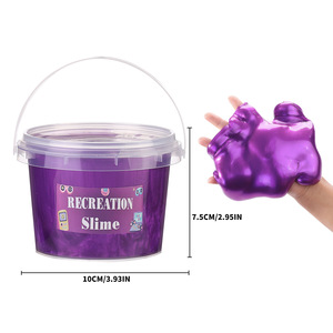 Slime de Cristal Estrellado en Caja de Color con Silicona y Arcilla de Colores, Fabricante Mayorista - Product Image 4
