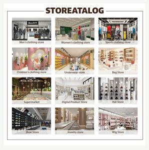 Exhibidores de Diseño Moderno para Zapatos, Ropa y Prendas de Vestir, Mesa de Centro Cuadrada, Mesas de Bar, Exhibidores - Product Image 5