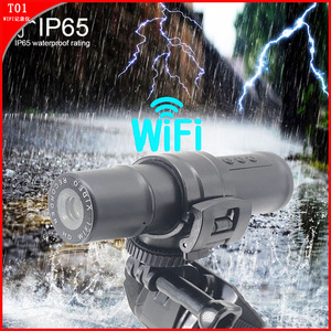 Caméra d'action FJOKZ 1080P IP67 étanche avec support pour casque WiFi pour l'enregistrement de sports cyclistes et moto - Product Image 5