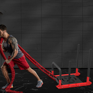 Gym Sled Push Car Commercial <span class=keywords><strong>Track</strong></span> Field Weight-Bearing Running Resistance Energy Training Private Training Studio Equipment - Product Image 5
